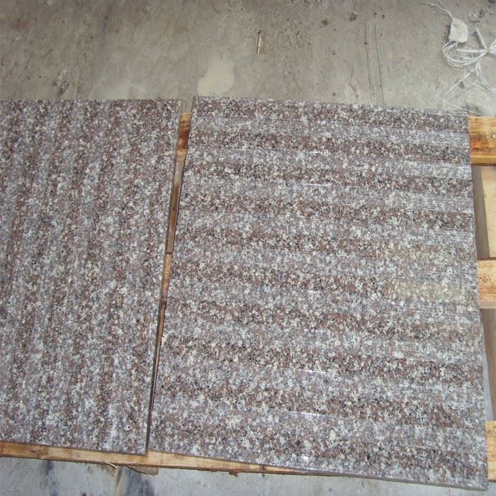 pink granite slab